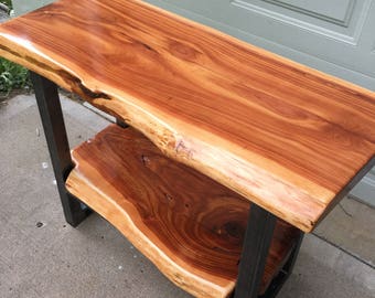 Industrial Cedar Table