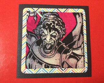 Fabric Dr Who Card's 2 - see variations