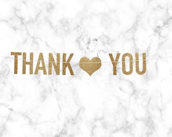 thank you banner