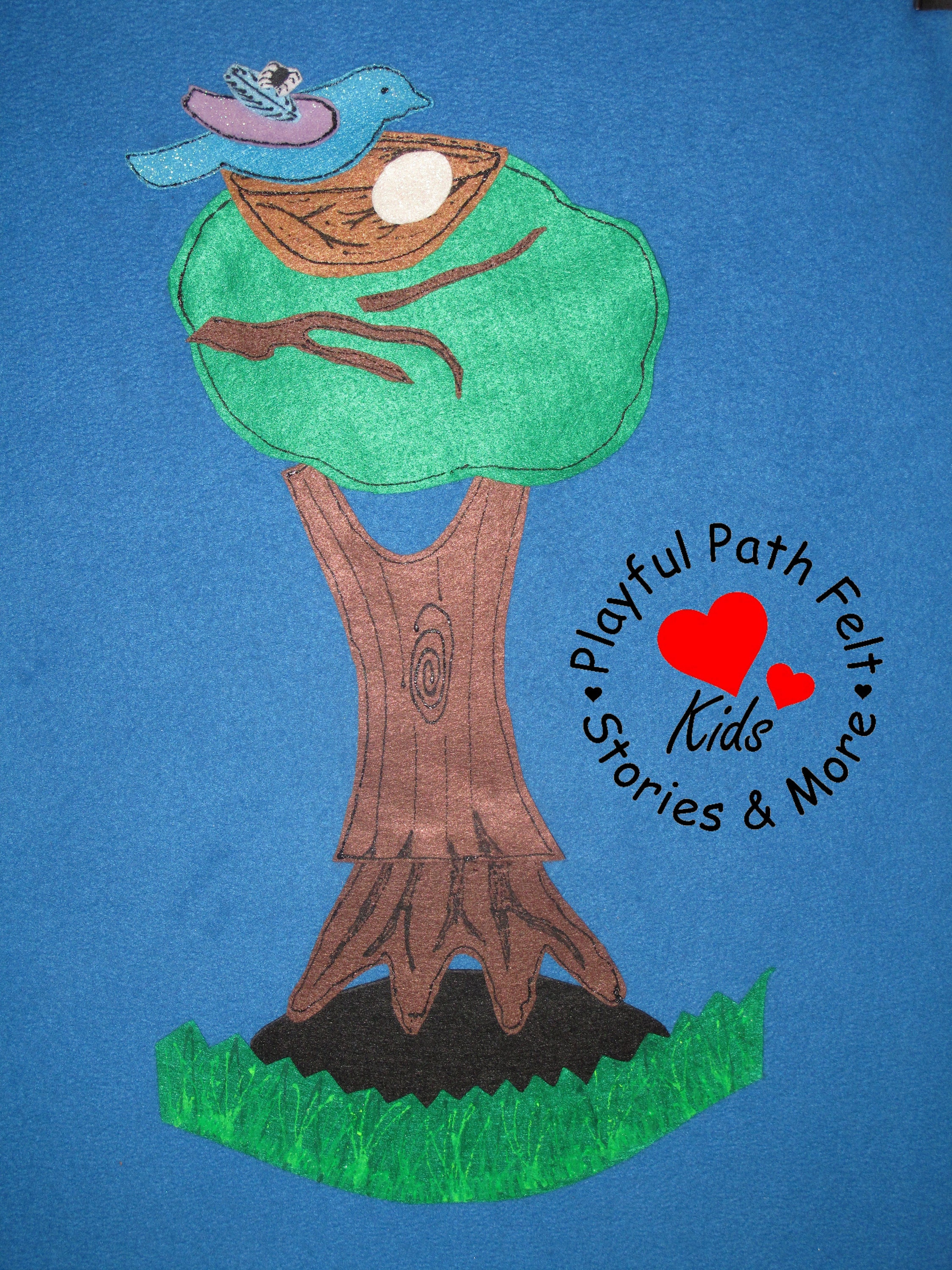 The Green Grass Grew All Around Felt Board Story ECE