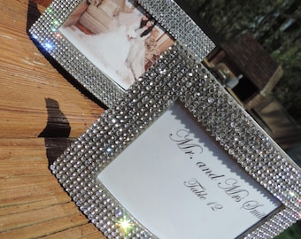 Rhinestone frame | Etsy