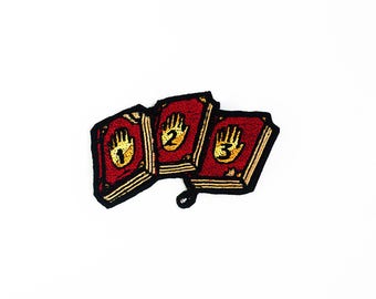 Journals Patch, Gravity Falls Patch, Dipper's Journals Patch, Ford's Journals Patch, Embroidered Patch, Iron on Patch, Sew On Patch