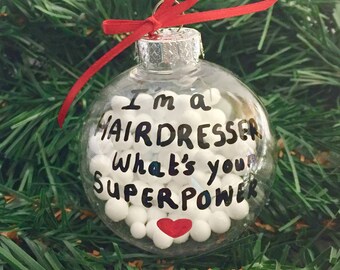 hairdresser ornament etsy hairdresser ornament etsy