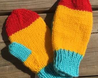 Size 3T, Toddler Mittens, Child's mittens