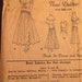 1919 original sewing pattern for stylish frock with shawl collar by Butterick