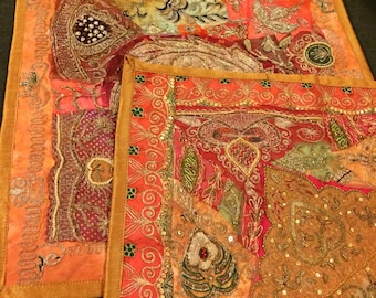 Fair Trade Recycled Sari Cushion Cover
