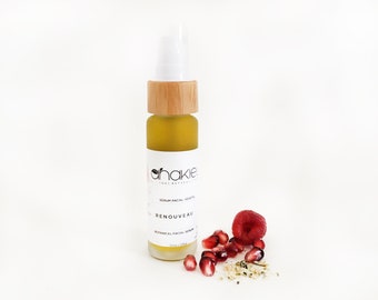 Facial Serum RENOUVEAU. Face Serum. Face oil. Facial oil. Anti-Aging + Dry + Sensitive + Normal Organic Skin Care. Natural Face Moisturizer