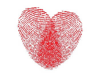 Fingerprint Heart 9