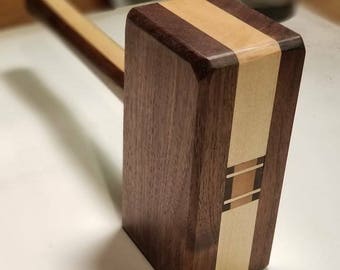 Wood Mallet//Hardrock Maple//Black Walnut// Made to Order// Free Shipping!