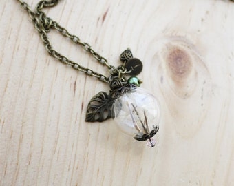Make a Wish Dandelion Necklace