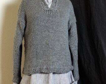 Hand knitted sweater