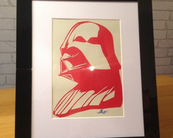 Darth Vader - Star Wars Paper Cut