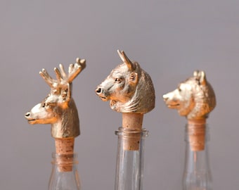 Set of three Bottle Stoppers