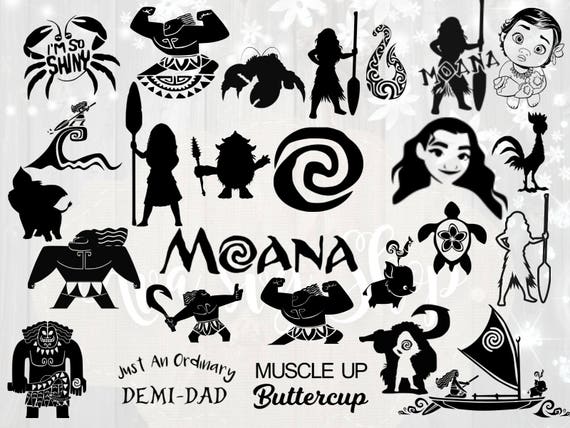 Download Moana svg bundle disney's moana svg cut files Moana