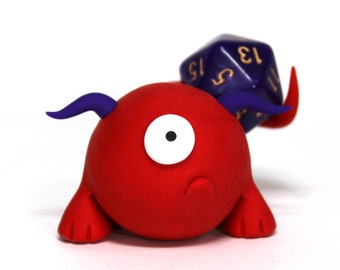 Beta the Timid Monster - D20 One of a Kind