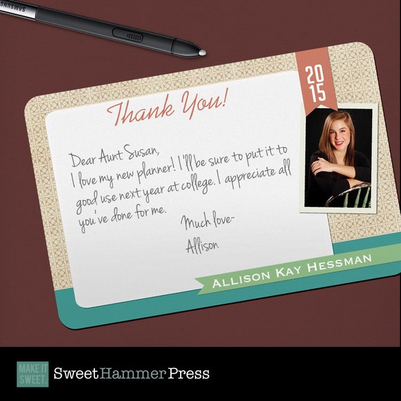 Sample Thank You Notes For College Graduation Money