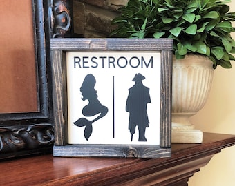 Master Bathroom Decor Bathroom signs
