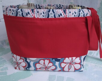 Sock project bag Knitting bag Yarn bag Knitting project bag Yarn project bag Gift for knitters Crochet project bag Bag for knitting Yarn bag