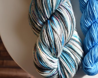 Some Infinities Sock Set on Super Sock, Hand Dyed Sock Yarn