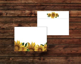 Sunflowers - Envelope Set - A2 Envelopes