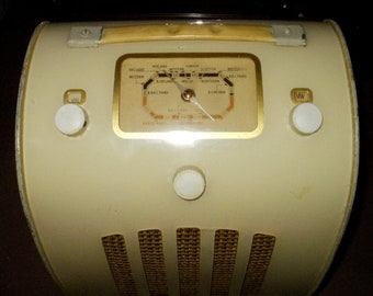 Vintage Retro EVER READY Model C Portable Tube Valve Radio