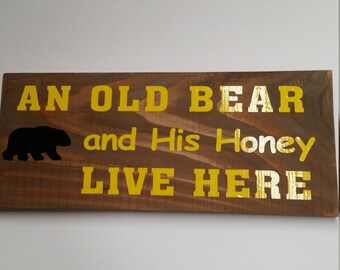 wood sign