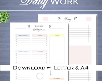 business weekly work planner daily work organizer weekly