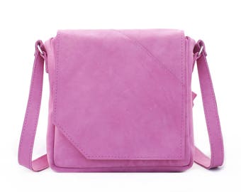 Pink crossbody bag "Rose"