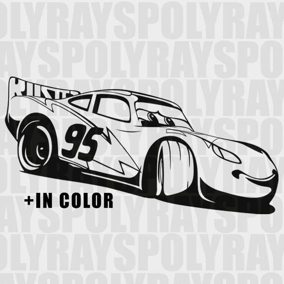 Lightning McQueen svg Cars New Skin svg Instant Download