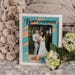 wedding sand ceremony - bridal shower gift - wedding frame - photo frame personalized - personalized picture frame - memory frame