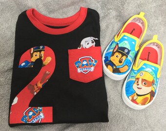 Paw Patrol Fan Art Custom Slip Ons