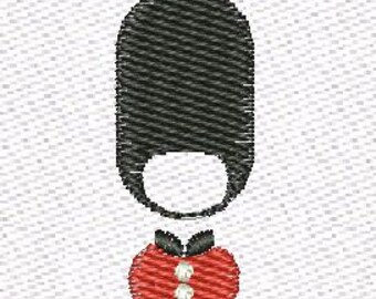 London symbols set of 4 pieces machine embroidery designs size 3.5x1.5 cm