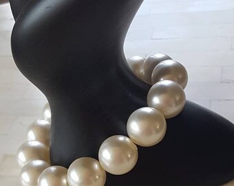 Bracelet / Faux Pearl / Stretchy