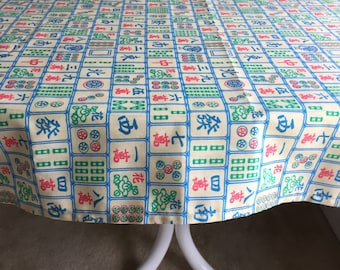 Mah Jongg Tablecloth, Mah Jong gift, Mahjong, Mah Jongg Table Cloth, Mah Jongg Gift, Mah Jongg Game, Table Cover, Mah Jongg Accessories,
