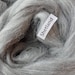 Ewespinningmeayarn Natural Grey Shetland Tops / Rovings British Wool Tops. 50g/100g/500g