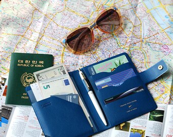 Travel Passport Cover Holder - NEW