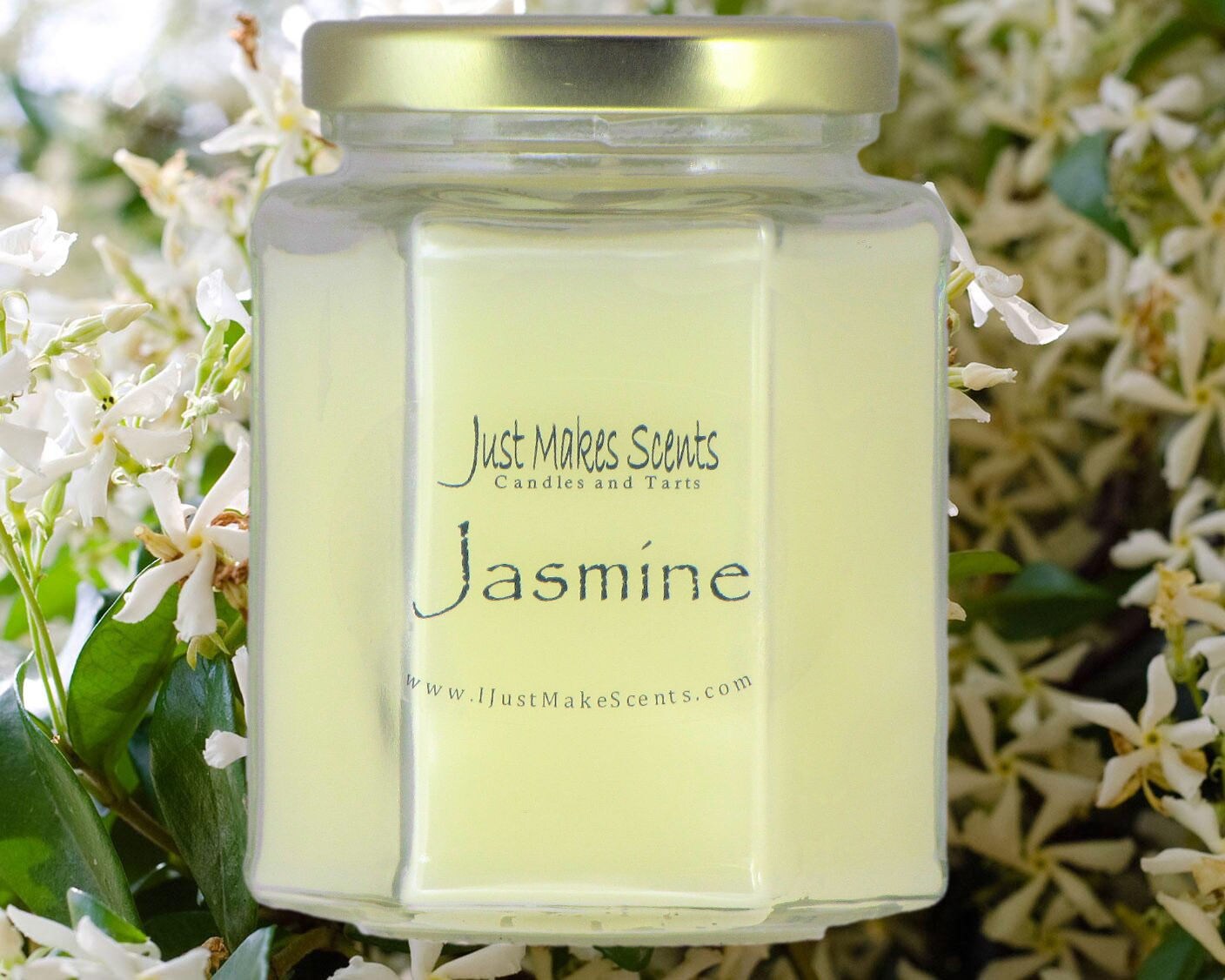 Jasmine Scented Blended Soy Candle Spring Floral Collection