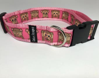 Monkey dog collar / pet collar