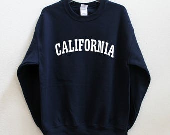 CALIFORNIA Graphic Print Unisex Sweatshirt