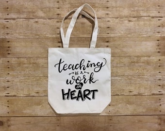 Teachers tote bag | Etsy