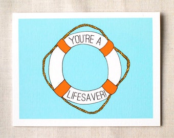 You are a lifesaver | Etsy
