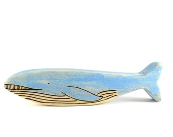 whale wooden toy, humpback whale toy, waldorf toy, wooden toys, waldorf toys, whale figurine