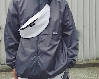 Minimalist Bum Bag White