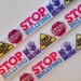STOP BULLYING FOE elastic ribbon Used for making headbands wrist ties hair ties hair bows scrapbooking sewing and many other creative uses