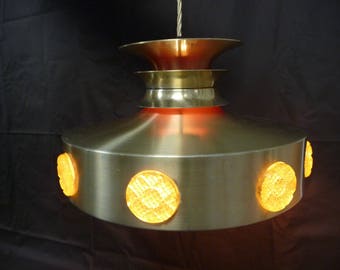 1970s Danish Ovni Pendant Ceiling Light from Vitrika