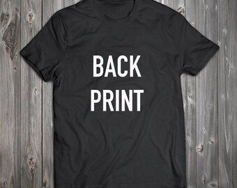 BACK PRINT - CUSTOM