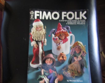 Fimo Folk Magazine Step by Step Guide 1992
