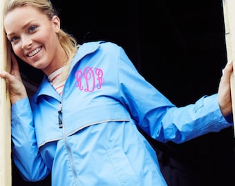 FREE SHIPPING! Monogrammed Charles River Rain Jacket - Monogrammed Rain Coat - Monogrammed Rain Jacket - Monogrammed Jacket - Cyber Monday
