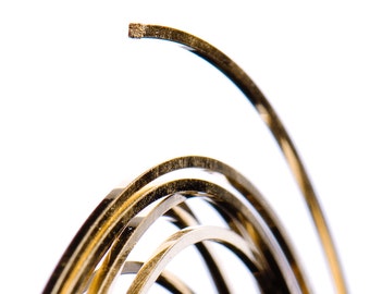 Gold Filled Square Wire, 1/2 Hard Wire. 21 Gauge Square Wire. 5 feet section, 14kt Gold filled Jewelry wire, Craft Wire