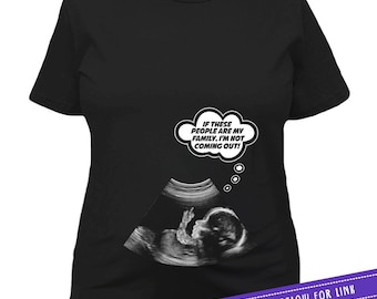 Funny Pregnancy T Shirt Maternity Shirt Pregnancy Reveal Baby Announcement TShirt Baby Shower Gift Ideas For Her Ladies Tee MAT-618